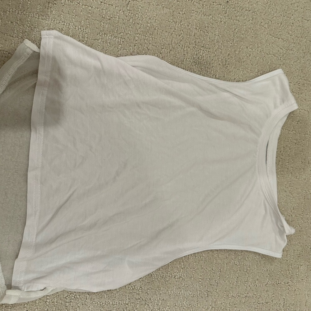 Mesh workout top